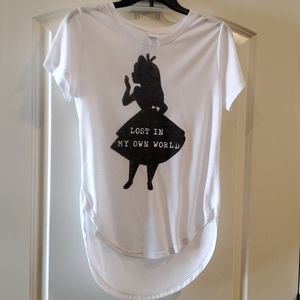 Alice in Wonderland tee